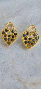 Femme Collection heart Earrings