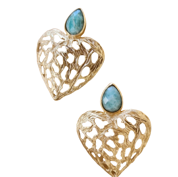 Aquamarine Heart