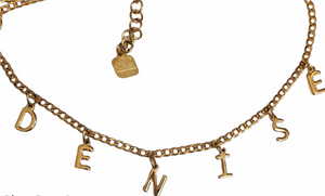 Gold Initial Necklace